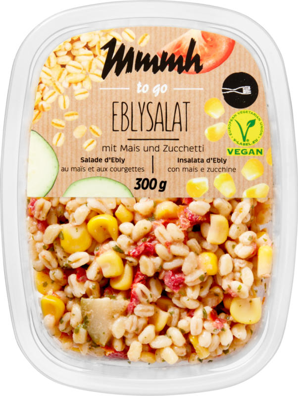 Mmmh Ebly-Salat mit Zucchini und Mais , 300 g