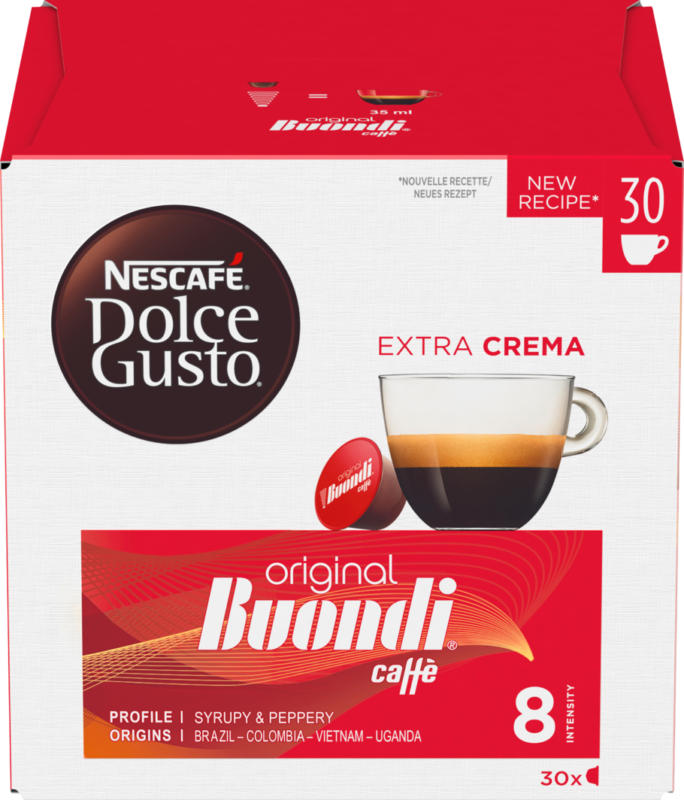 Capsule di caffè Buondi Nescafé® Dolce Gusto® , 30 capsule