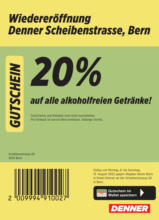 Wiedereröffnung: 20% auf alkoholfreie Getränke!