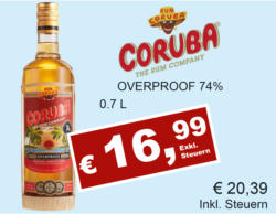 Coruba Rum Overproof 74%