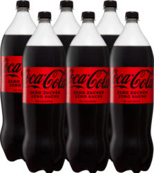 Coca-Cola Zero, 6 x 2 litres