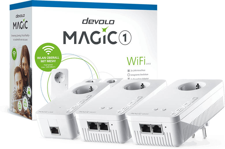 Devolo Powerline 8367 Magic 1 WiFi Multiroom Kit