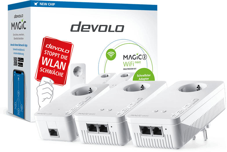 Devolo Powerline 8625 Magic 2 WiFi next Multiroom Kit