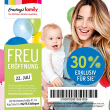 Ernsting's Family: Freueröffnung Ettlingen﻿﻿