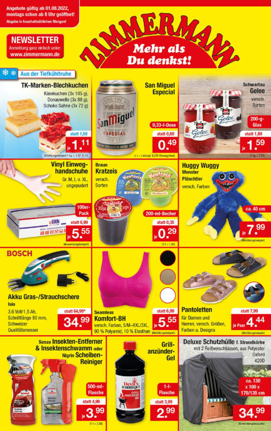 Zimmermann Sonderposten Angebote ≫ Aktuelle Prospekte und Produkte