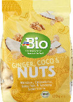 dm-drogerie markt dmBio Nuss- Mischung, Ginger, Coco & Nuts - bis 12.10.2022