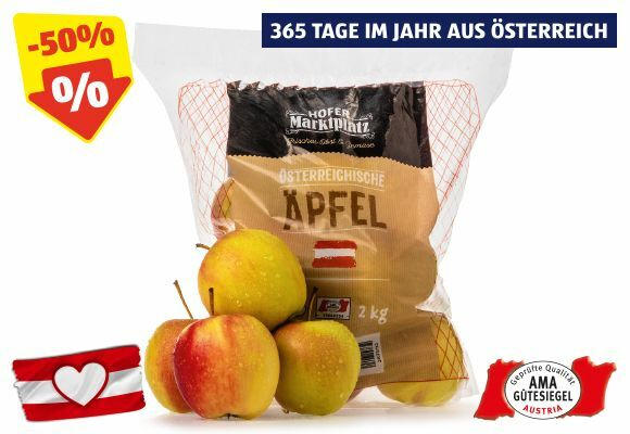 HOFER MARKTPLATZ Äpfel aus Österreich, 2 kg
