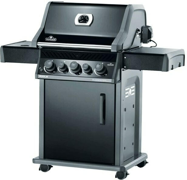 Gasgrill Rogue 425 sw inkl. Drehspieß m. Heck-u. Seite