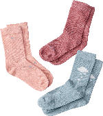 ALANA 3er Pack Socken, Gr. 27/29, mit Bio-Baumwolle, rosa