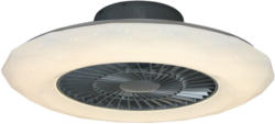 Plafonnier-ventilateur intensité variable BREEZE Ø 60 cm 40 W blanc