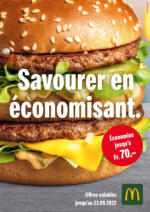 McDonald’s McDonald's bons - au 23.09.2022