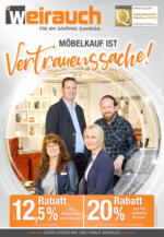 Möbel Weirauch GmbH Möbel Weirauch - Möbelkauf ist Vertrauenssache! - bis 20.09.2022