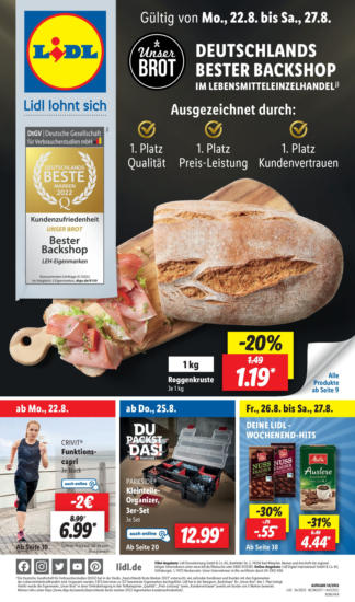 Lidl in 44, 27570 Bremerhaven ⇔ Öffnungszeiten und