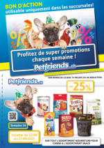 Petfriends.ch BON D'ACTION utilisable uniquement dans les succursales! - al 03.09.2022