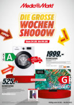 Media Markt MediaMarkt - Die grosse Wochen Shooow - bis 30.08.2022