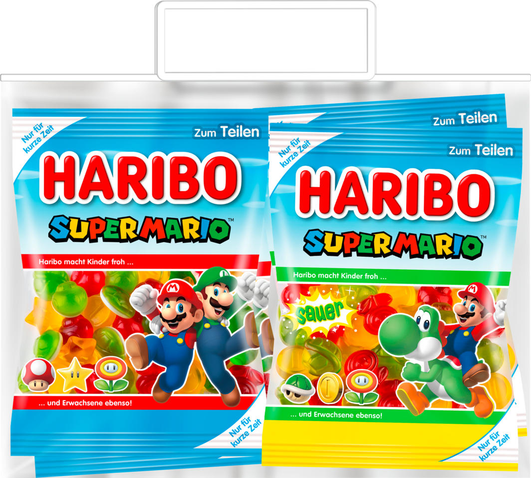 Profital - Caramelle gommose alla frutta Super Mario Edition Haribo , 4 x  175 g CHF 8.95 da Denner