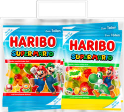 Gommes aux fruits Super Mario Edition Haribo, assorties, 4 x 175 g