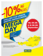 METRO Mega Days 19 - bis 06.09.2022
