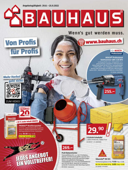 Aktuelle BAUHAUS Oftringen Angebote und Prospekte Profital