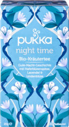 Tisane bio Night Time Pukka, 20 sachets