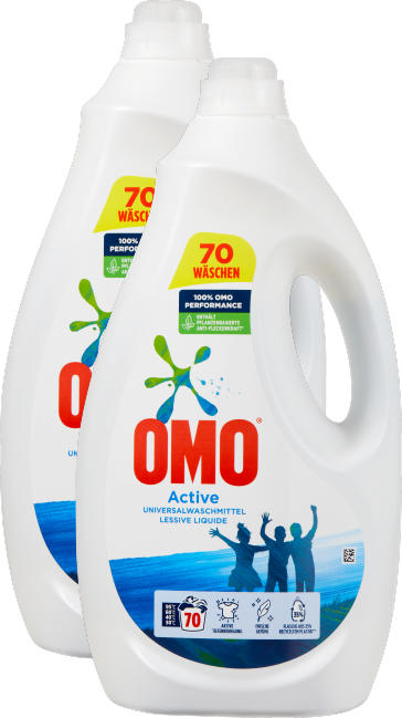 Omo Liquide Active 100 Lessives