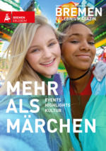 WFB Wirtschaftsförderung Bremen GmbH Erlebnismagazin - bis 15.09.2022