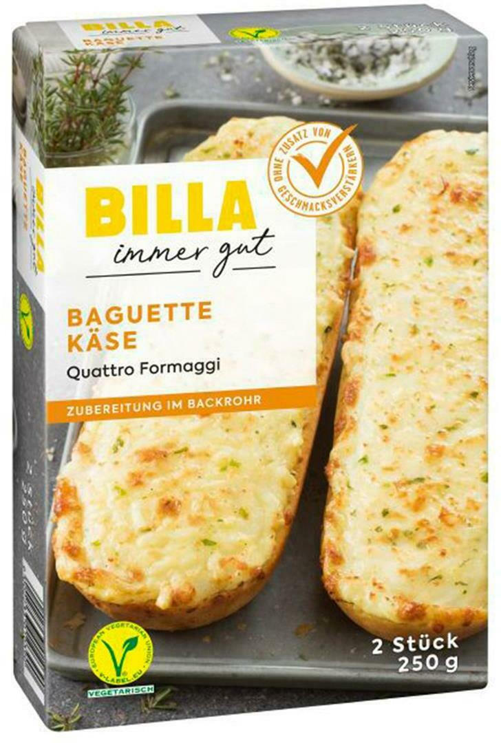 BILLA Käse Baguette ️ Online von BILLA - wogibtswas.at
