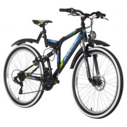 KS-Cycling Mountain-Bike 635M 26 Zoll Rahmenhöhe 48 cm 21 Gänge schwarz schwarz ca. 26 Zoll