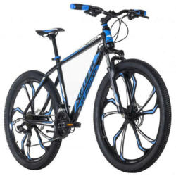KS-Cycling Mountain-Bike 597M 26 Zoll Rahmenhöhe 48 cm 21 Gänge schwarz schwarz ca. 26 Zoll