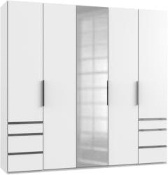 Drehtürenschrank Level 36a Weiß B. 250 cm