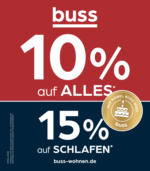 buss wohnen buss: 10% auf alles - bis 10.10.2022