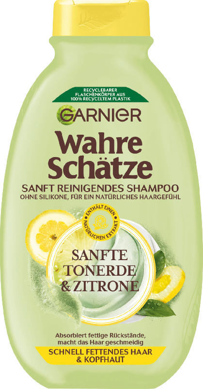 Wahre Schätze Shampoo Sanfte Tonerde & Zitrone