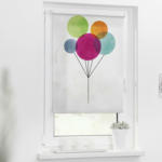 POCO Einrichtungsmarkt Neumünster Verdunkelungsrollo Ballon bunt B/L: ca. 60x150 cm