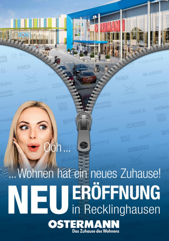 Möbel Ostermann ≫ Filialen und Öffnungszeiten in Leverkusen