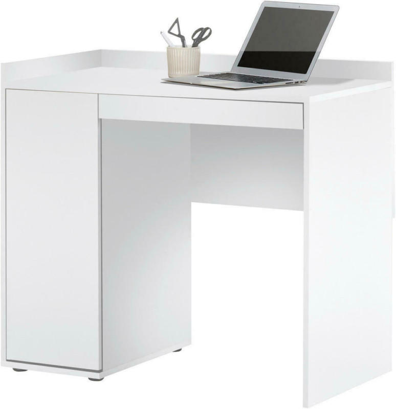 Schreibtisch 90/48/79 cm in Weiß