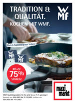 Maximarkt Maximarkt Flugblatt - Kochen mit WMF - bis 14.01.2023