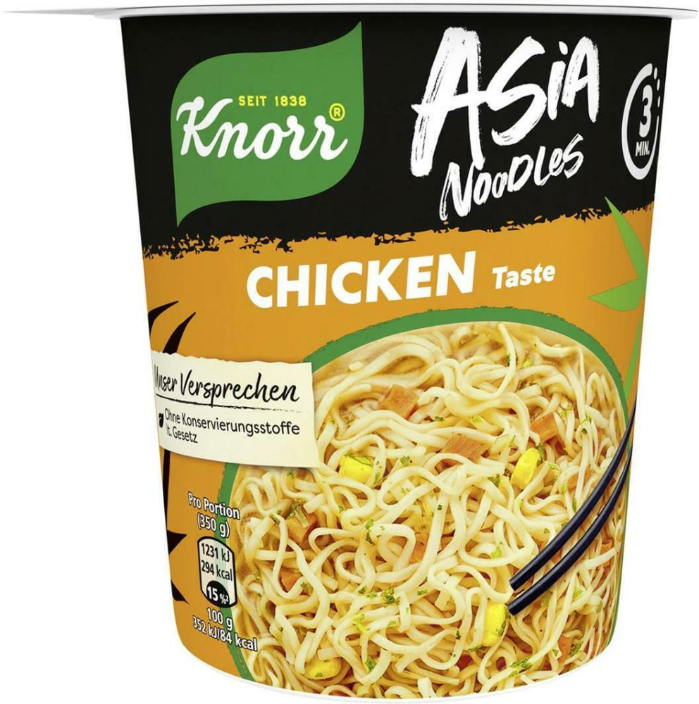 Knorr Asia Noodles Becher Huhn ️ Online von BILLA wogibtswas.at