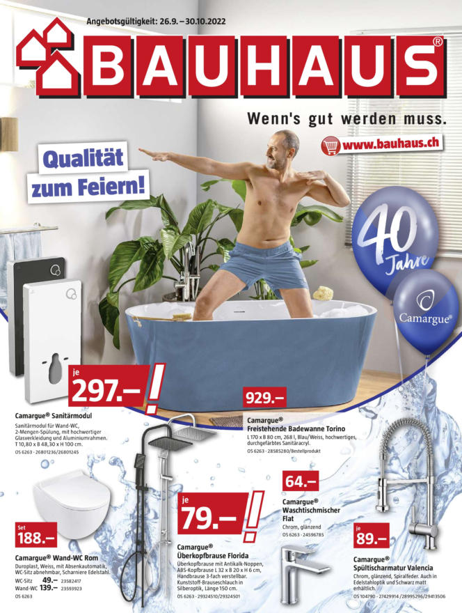 Aktuelle BAUHAUS Oftringen Angebote und Prospekte Profital