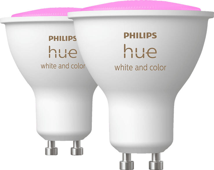 PHILIPS Hue White & Color Ambiance GU10; LED Lampe