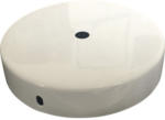 Hornbach Rosette für Kabeldurchführung Ø 117 mm Keramik 1-Loch weiß