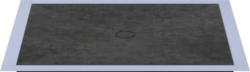 Bodengleiches Duschelement-Set Wesko Trentino 150x120x5,5 cm eisenoxid