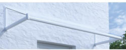 Vordach ARON Pultform Nancy VSG 150x100 cm weiß
