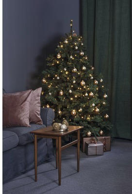 Lichterkette Weihnachtsbaum innen Konstsmide Micro LED Lichterkette appgesteuert 13,93 m + 3 m Zuleitung 200 LEDs Lichtfarbe bernstein inkl. Musiksteuerung, Dimmer und Timer