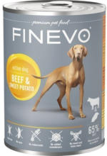 Hornbach Hundefutter nass FINEVO Active Dog Rind mit Süßkartoffel 400 g