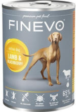 Hornbach Hundefutter nass FINEVO Active Dog Lamm mit Brombeere 800 g