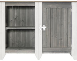 Outdoorküche Typ 561 Sideboard inkl. 1 Tür 115x60x88 cm hellgrau-creme