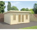 Hornbach Gartenhaus Lisa 14,2 m² inkl. Fußboden 450 x 330 cm natur