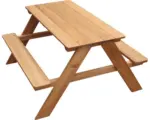 Hornbach Kinder Picknicktisch Sunny Dave 4-Sitzer Holz braun
