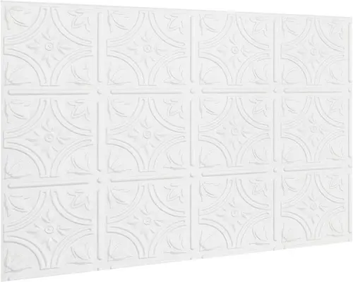 Kunststoffpaneel Empire weiß 5x470x610 mm