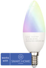 Hornbach FLAIR Viyu Leuchtmittel LED Kerze E14 mit Repeaterfunktion RGB E14/6W(40W) 470 lm 1800-6500 K warmweiß-tageslichtweiß - Kompatibel mit SMART HOME by hornbach